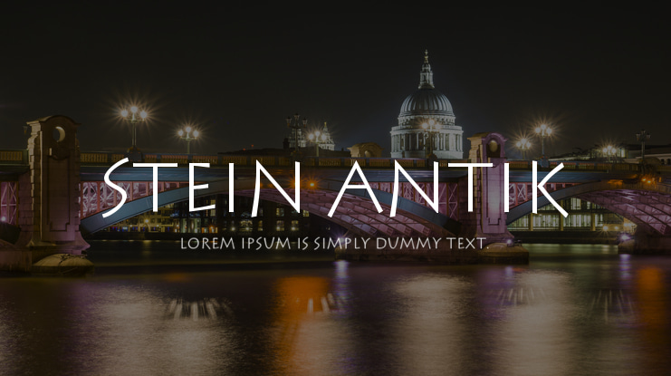Stein Antik Font Family