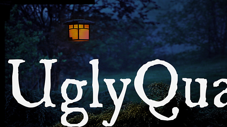 UglyQua Font
