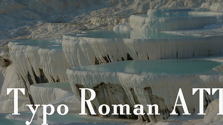 Typo Roman ATT Font