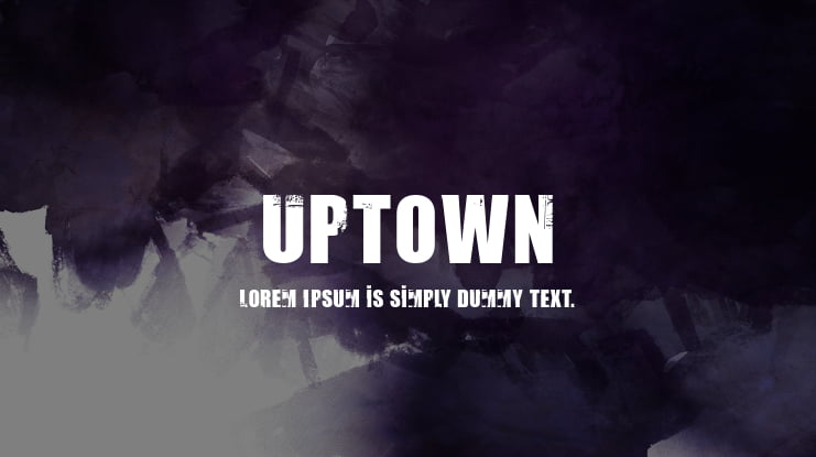 Uptown Font