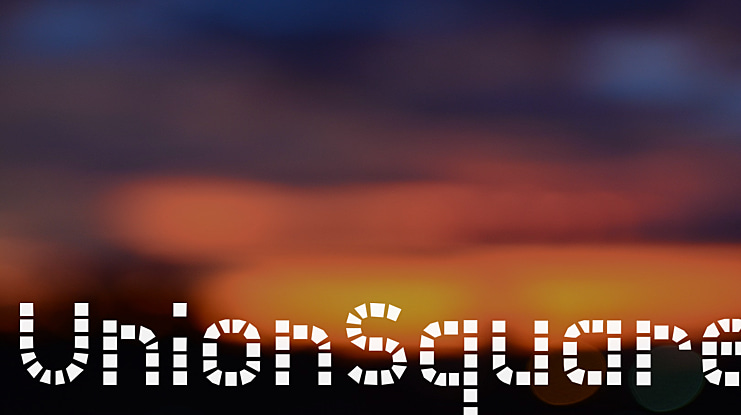 UnionSquare Font
