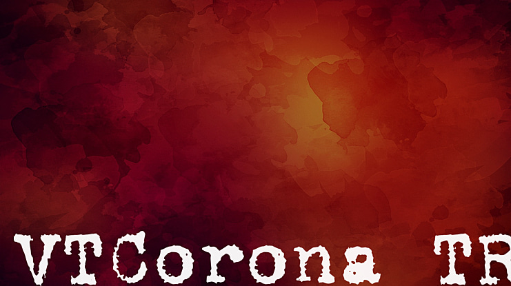 VTCorona TR Font