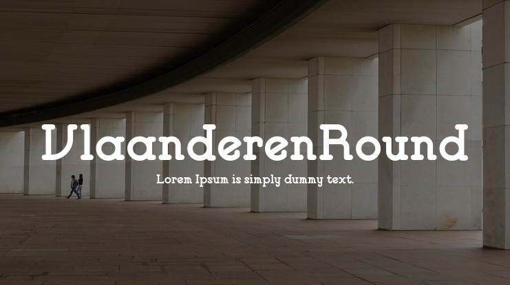 VlaanderenRound Font