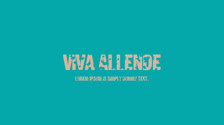 Viva Allende Font