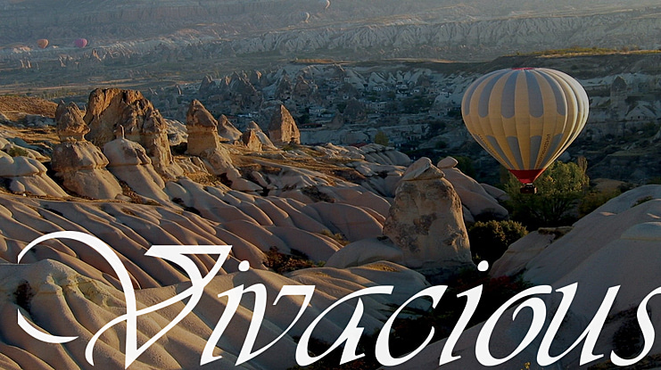 Vivacious Font