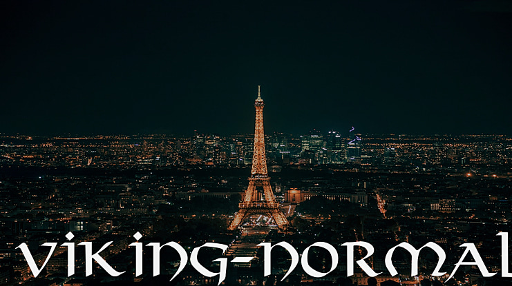 Viking-Normal Font