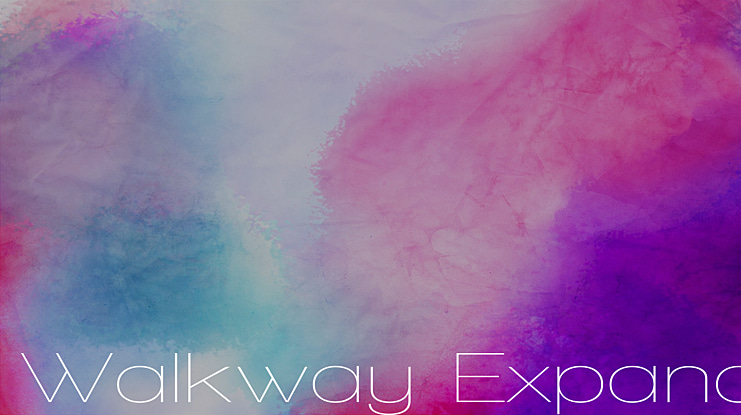 Walkway Expand Font