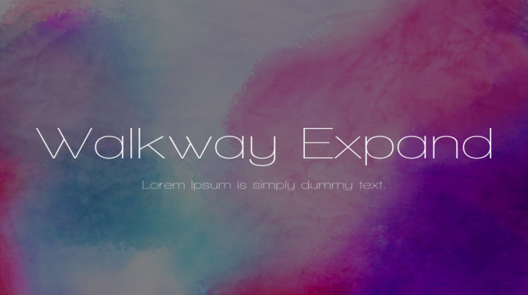 Walkway Expand Font