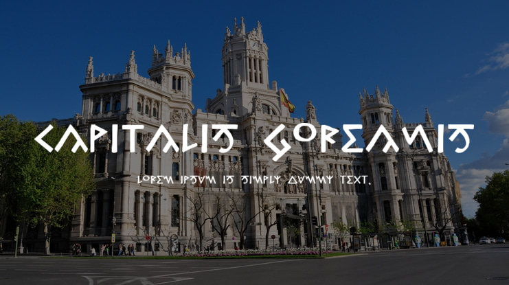 Capitalis Goreanis Font