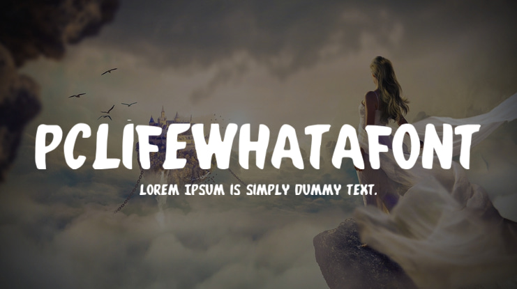 PCLifeWhatafont Font