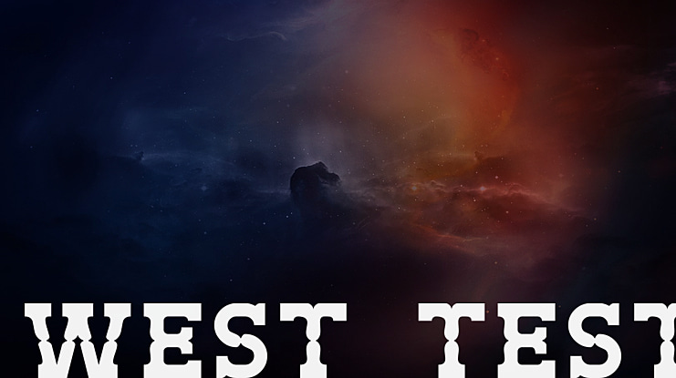 West Test Font