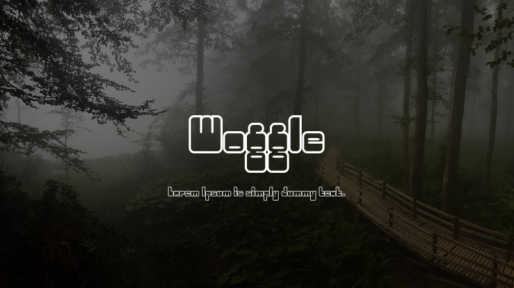 Woggle Font