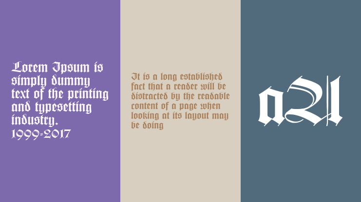 WilhelmKlingsporGotisch Wd Font