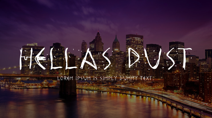 Hellas Dust Font