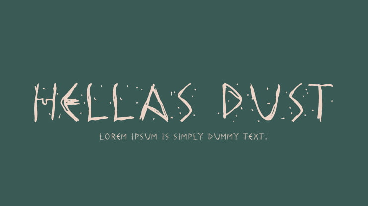 Hellas Dust Font
