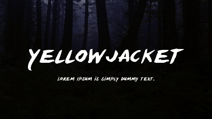Yellowjacket Font