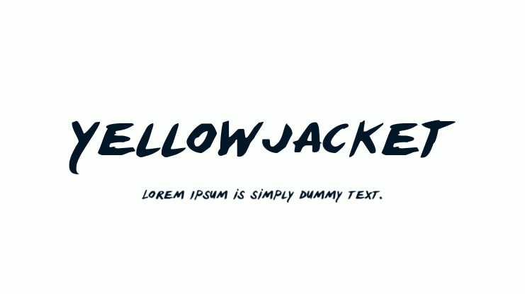 Yellowjacket Font