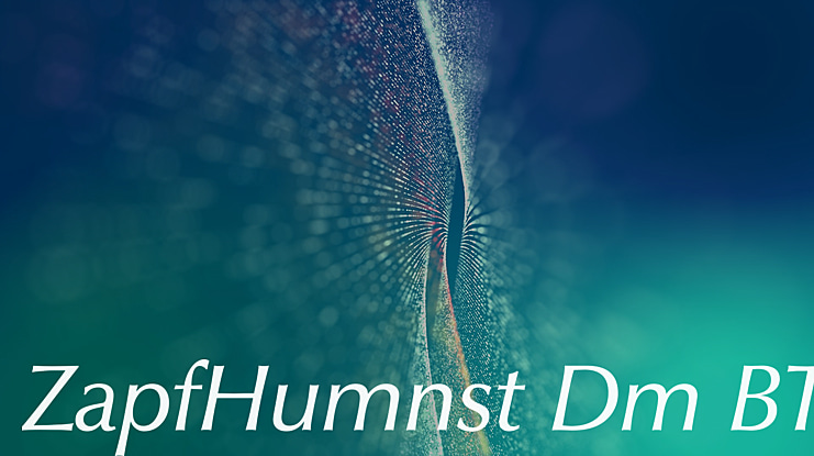 ZapfHumnst Dm BT Font