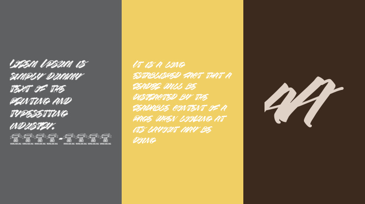 Race Fever Brush PERSONAL Font