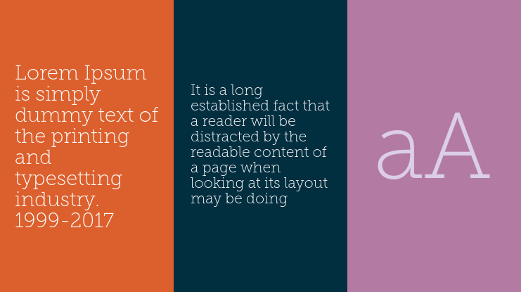 Museo Slab Font Family