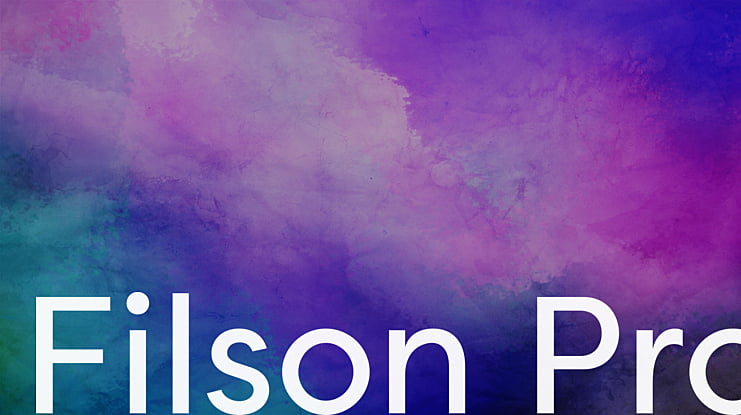 Filson Pro Font Family