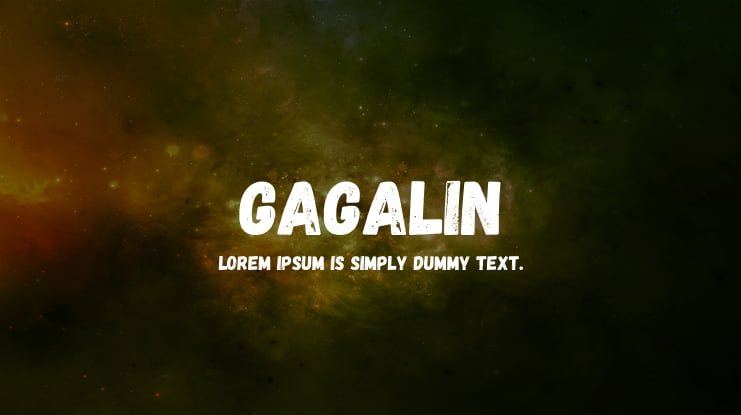 Gagalin Font