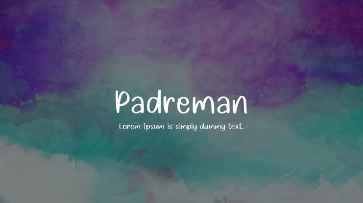 Padreman Font