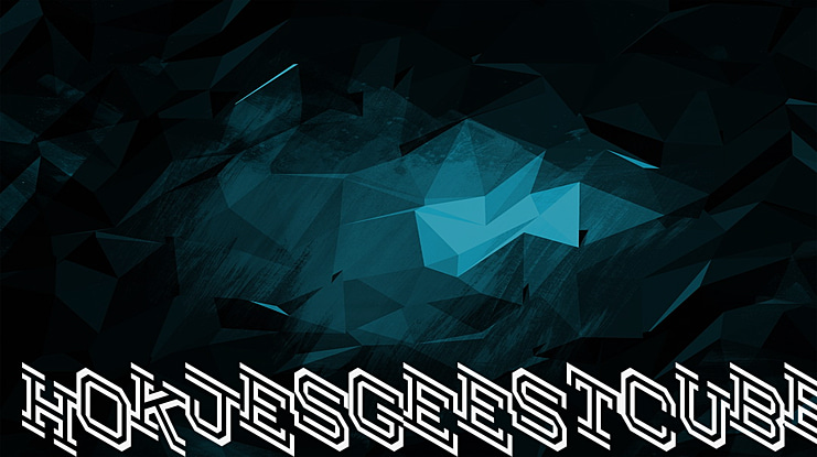 Hokjesgeestcube Font Family