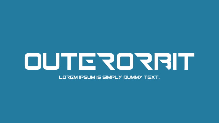 outerorbit Font