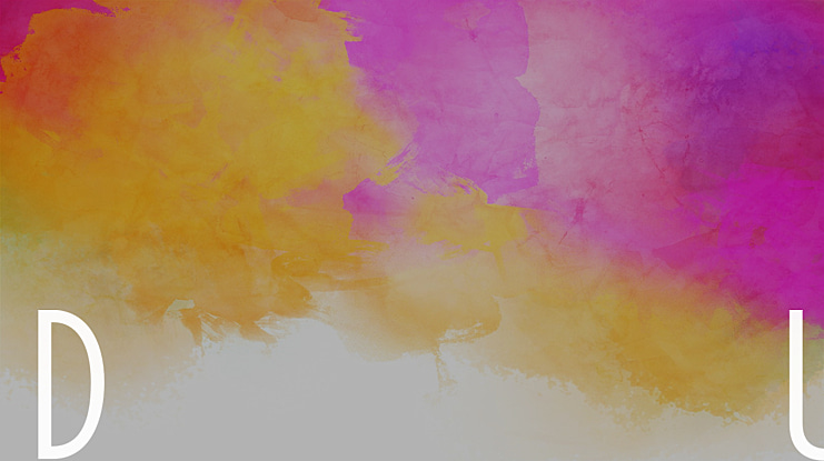 Donau Uppercase Font