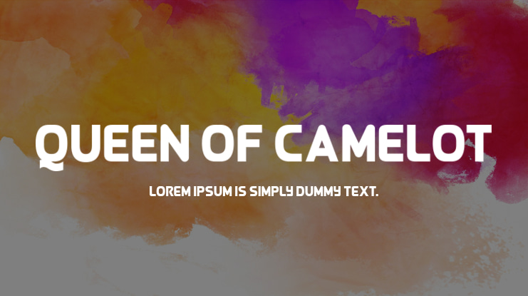 Queen of Camelot Font Family