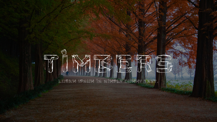 Timbers Font