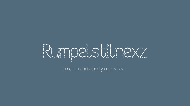Rumpelstilnexz Font