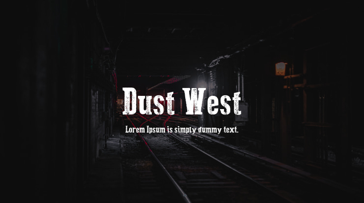 Dust West Font