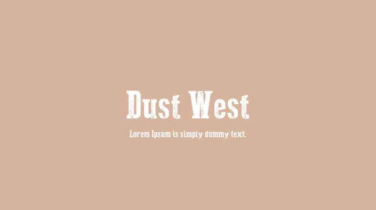 Dust West Font