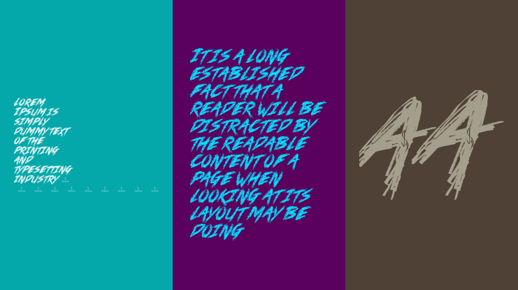 No Mercy Personal Use Only Font