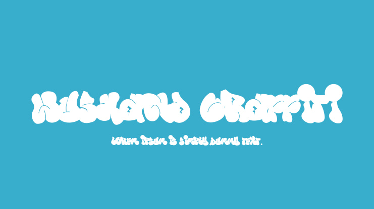 Wushand Graffiti Font