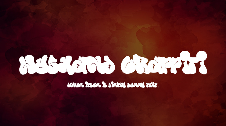 Wushand Graffiti Font