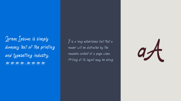 Qicka - Personal Use Font