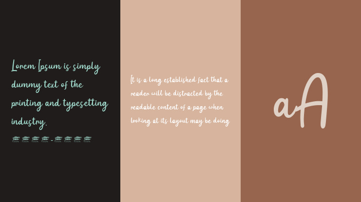 Intima Politha - Personal Use Font