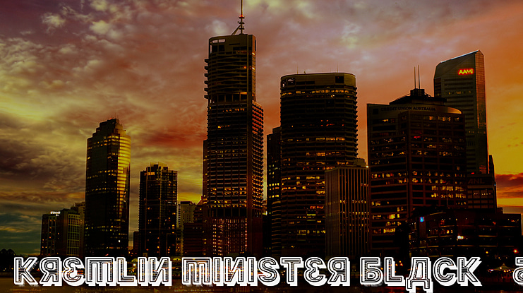 Kremlin Minister Font Family