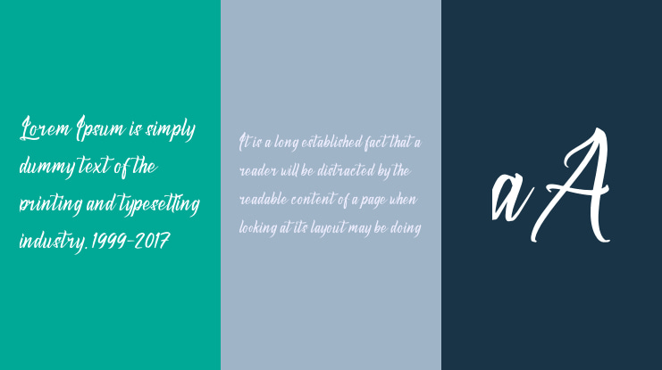 Symphony Calligraphy Font