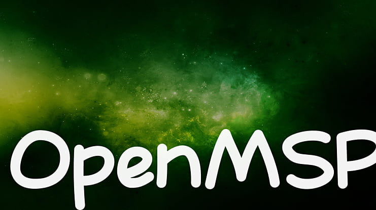 OpenMSP Font
