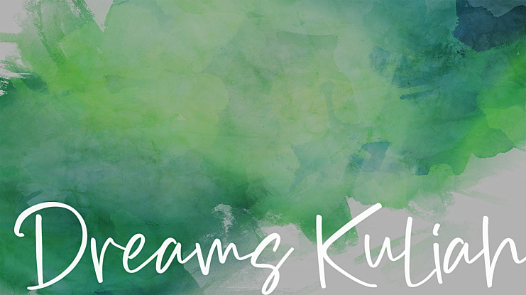 Dreams Kuliah Font