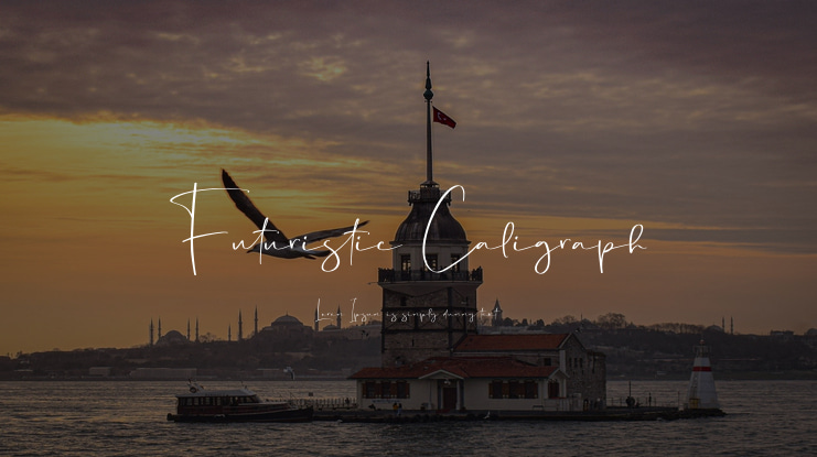 Futuristic Caligraph Font