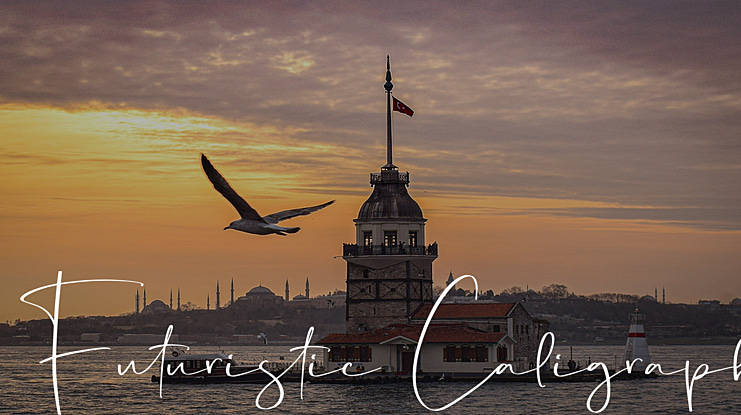 Futuristic Caligraph Font