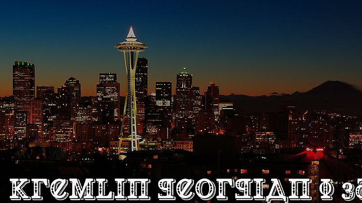 Kremlin Georgian Font