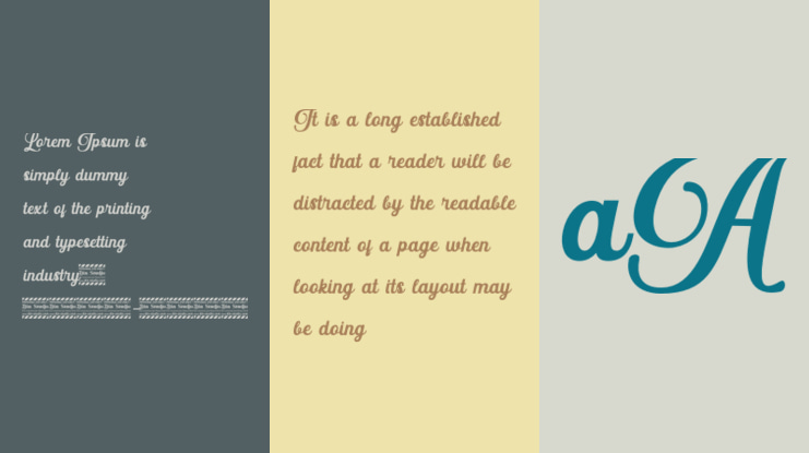 Royale Dreams Personal use Font