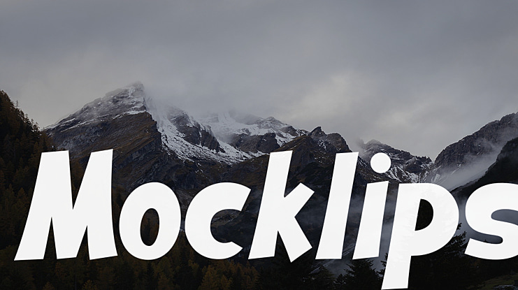 Mocklips Font Family