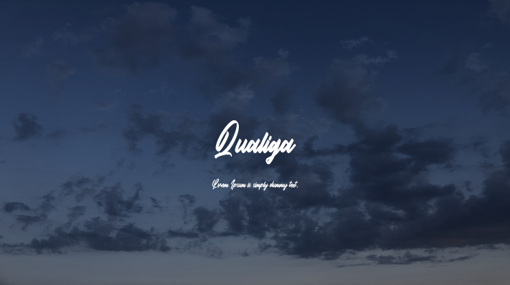 Qualiga Font
